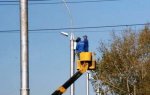 На участке дороги «Тирасполь–Бендеры» устанавливают уличные светильники