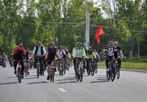 В Бендерах состоялся масштабный велопробег, посвященный Дню Победы