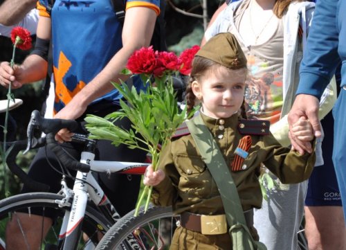 В Бендерах состоялся масштабный велопробег, посвященный Дню Победы
