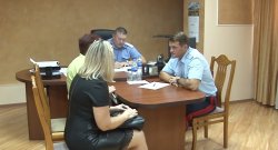 Министр внутренних дел Руслан Мова провёл приём граждан по личным вопросам в Бендерском УВД. 