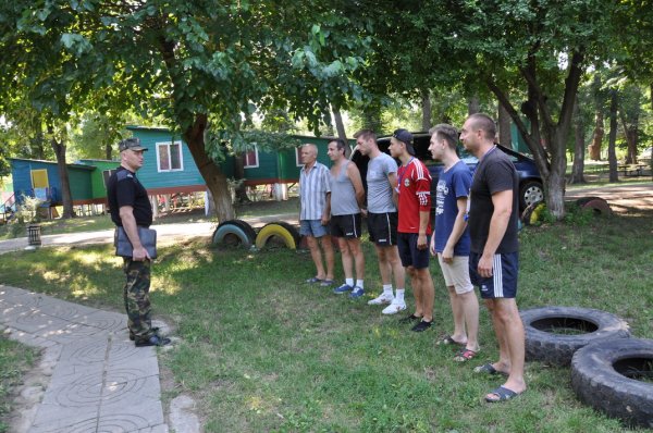 В спортивном лагере "Юность" прошли тактико-специальные учения по гражданской обороне