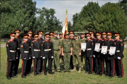 Команда кадетского корпуса заняла I место на слете "Наследники Победы"