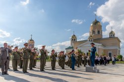 Музыка Победы  вчера звучала в парке А. Невского