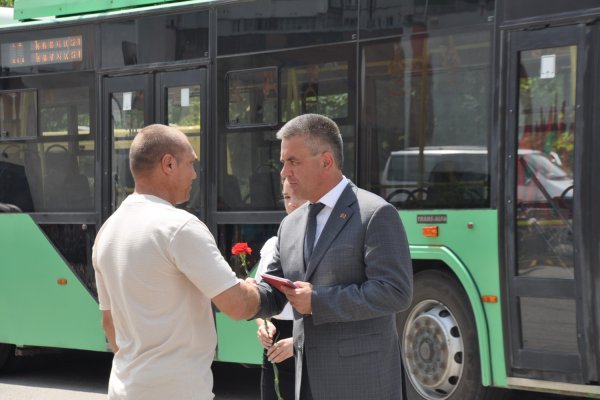 В память о войне, с заботой о будущем. В Бендерах 19 июня состоялось открытие нового троллейбусного маршрута