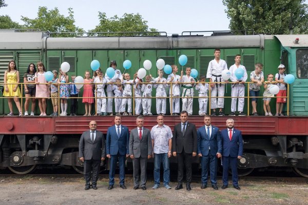 В Бендерах на территории локомотивного депо Приднестровской железной дороги открыт спортивный зал